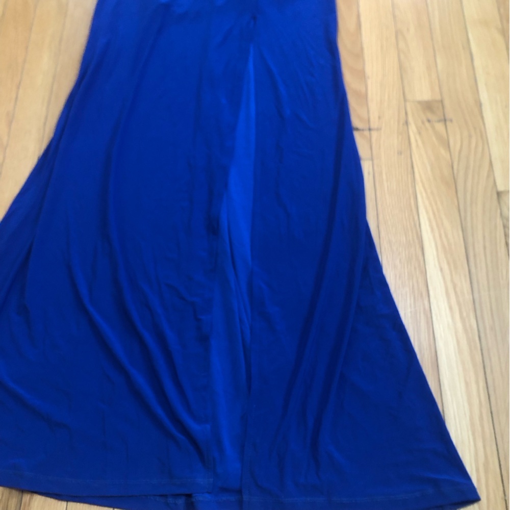 B. Darlin Royal Blue 2 Piece Formal Dress Set Size 7/8 Rhinestone Waist (Skirt) - Picture 3 of 9